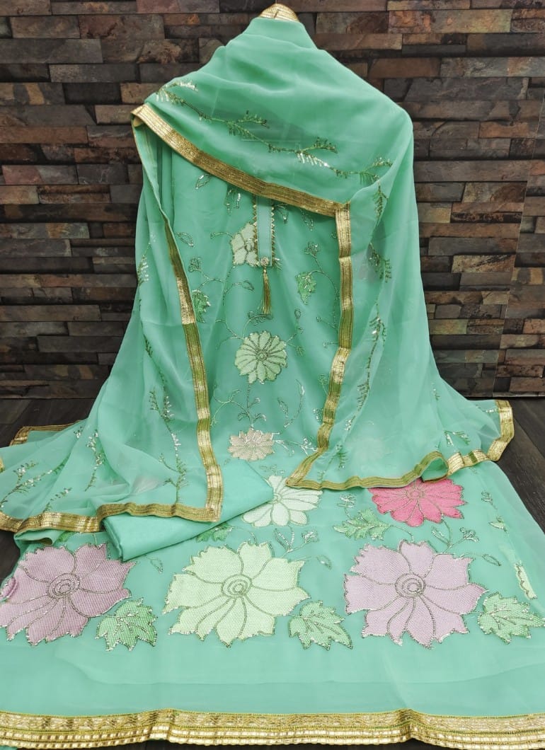 Katori Color Set Matching Dress Material